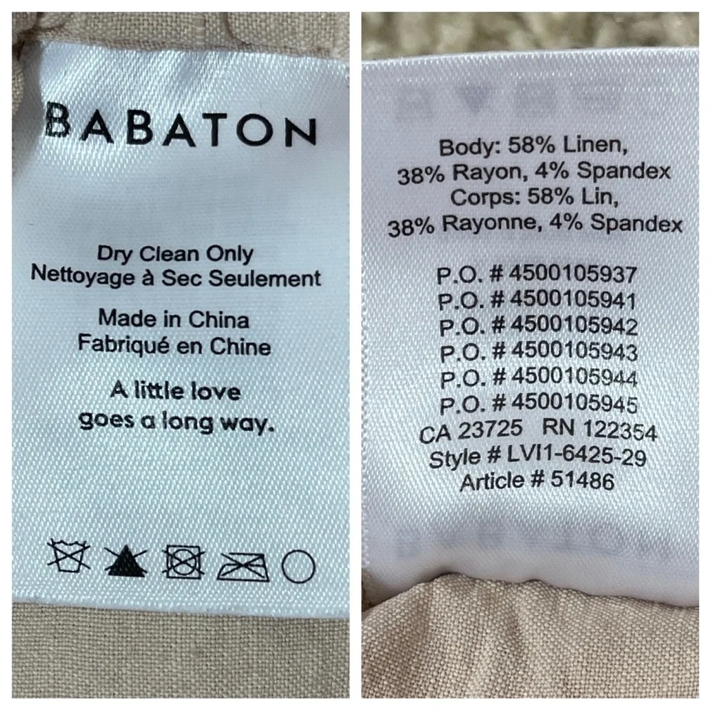 Babaton Day Linen Pant
